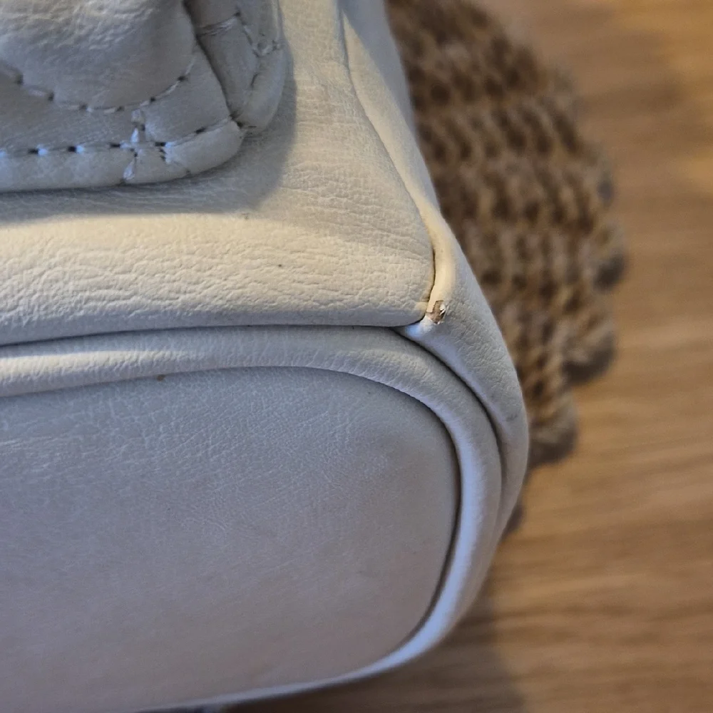 Cream Owl-Themed Women's Backpack Purse